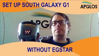 Configuring Galaxy G1 GNSS receiver of South without Egstar for Apglos Survey Wizard screenshot 2