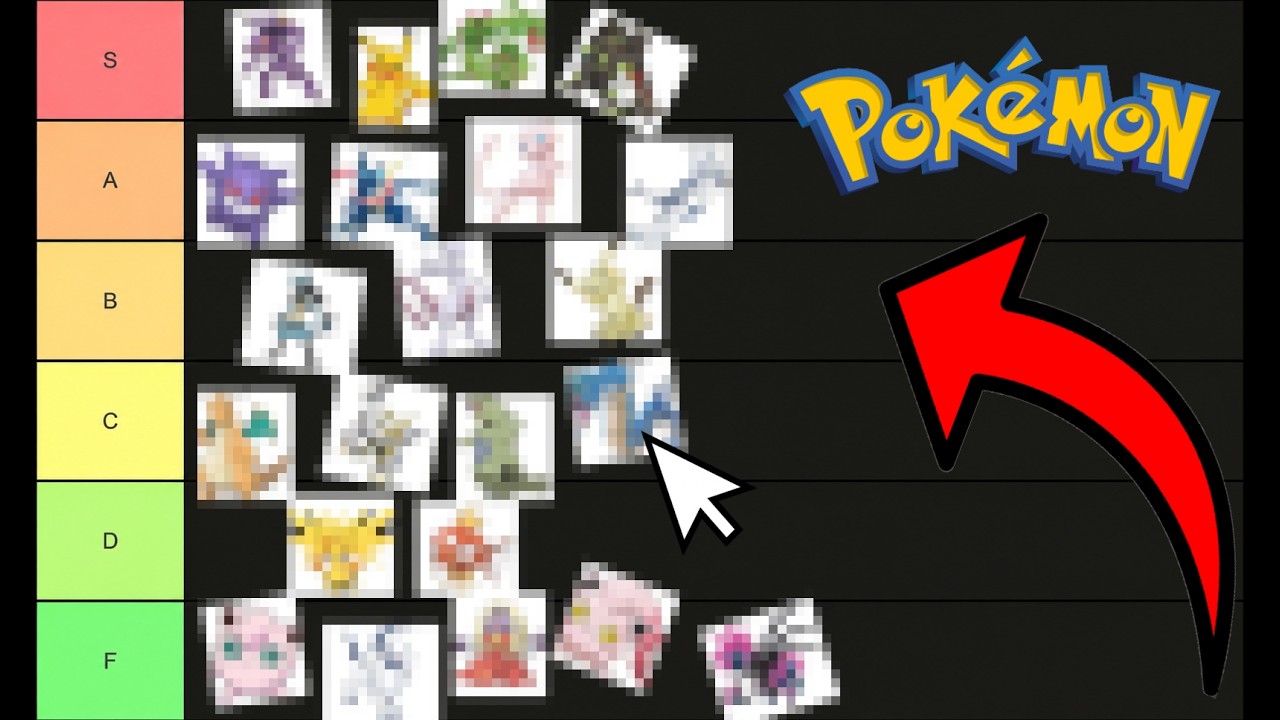Ranking EVERY Iconic Pokémon On A Tier List!