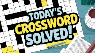 NYT Mini Crossword Answers for Jan 18!