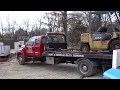 Дальнобой. США. #2 Оживляем Кару чтоб вытащить двигатель Cummins из Volvo 780.