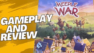 Meeple War by CMON. Gameplay and Review