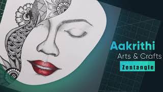 Zentangle Videos | Easy Zentangle Ideas | Zentangle Tutorial