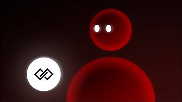 Reactive gradient character animation using alight motion.