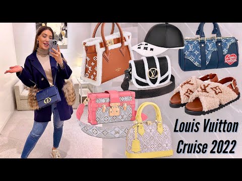 Louis Vuitton Cruise 2022 Collection, New Bags, Shoes & So Much Eye Candy! Luxury Winter Shopping