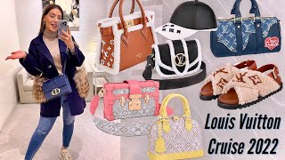 Louis Vuitton Cruise 2022 Collection, New Bags, Shoes & So Much Eye Candy! Luxury Winter Shopping screenshot 4
