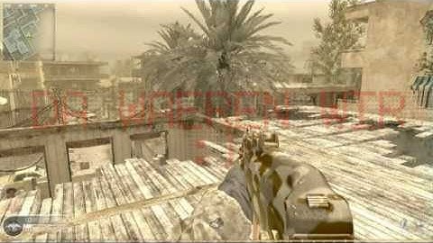 COD4 GLITCH BACKLOT TUTORIAL!