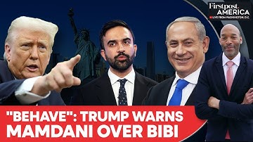 Trump Slams Zohran Mamdani Over Netanyahu