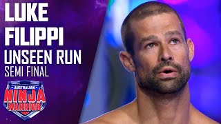 Unseen run: Luke Filippi tries to beat his twin&#39;s time | Australian Ninja Warrior 2020