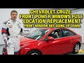 How to Fix Chevy Cruze Front Power Windows (Fuse Check & Location)
