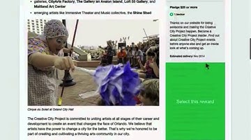 How to Sign Up and Pledge a Kickstarter Project in Less Than 5 Minutes