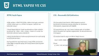 Web Tasarımının Temelleri – HTML ve CSS Nedir? - Ders 3