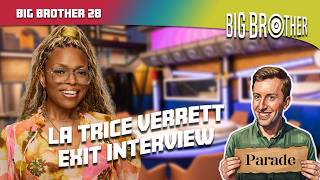 Big Brother 28 | La Trice "Lala" Verrett Post-Eviction Interview (Mike Bloom / Parade)