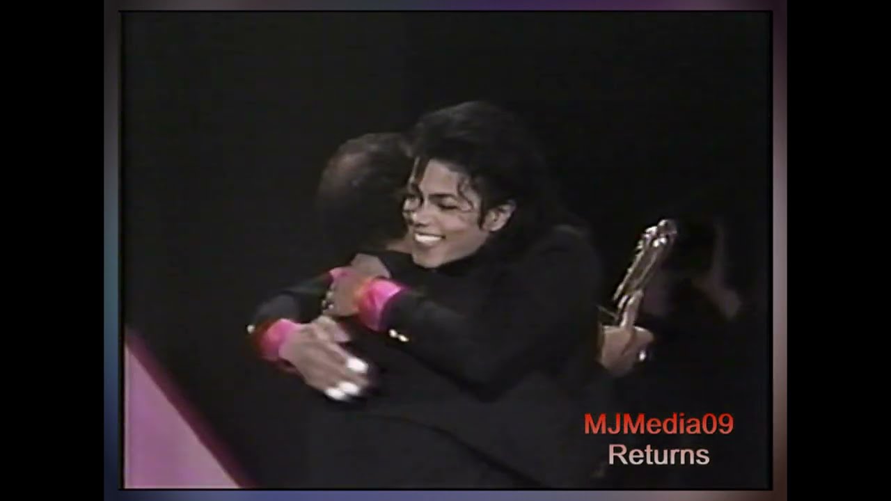 1989 Michael Jackson Receives Soul Train Award w/Quincy Jones Presenting