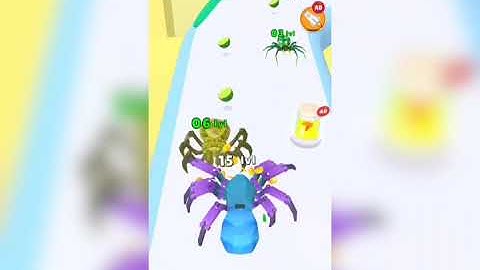 🕷Spider Evolution Runner - Level Up 19-23 Android,iOS Gameplay🕸(Part 01)