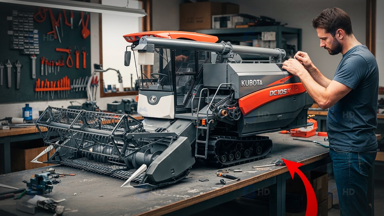 Мужчина собирает УДИВИТЕЛЬНЫЙ комбайн из ПВХ, который ДЕЙСТВИТЕЛЬНО работает! от @caobaminh1994