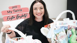What&#39;s in my toddlers Easter Baskets 2022 | Twin Mom
