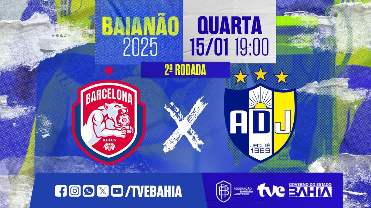 BARCELONA 0 x 0 JEQUIÉ | PARTIDA COMPLETA | BAIANÃO 2025 