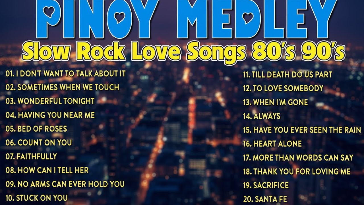 Slow Rock Memories 🎧 Classic 70s 80s 90s Ballads 💕 Heartfelt Love Songs ...