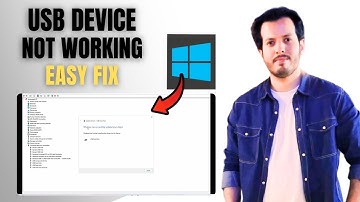 How To Fix A USB Mass Storage Device Problem - Full Guide