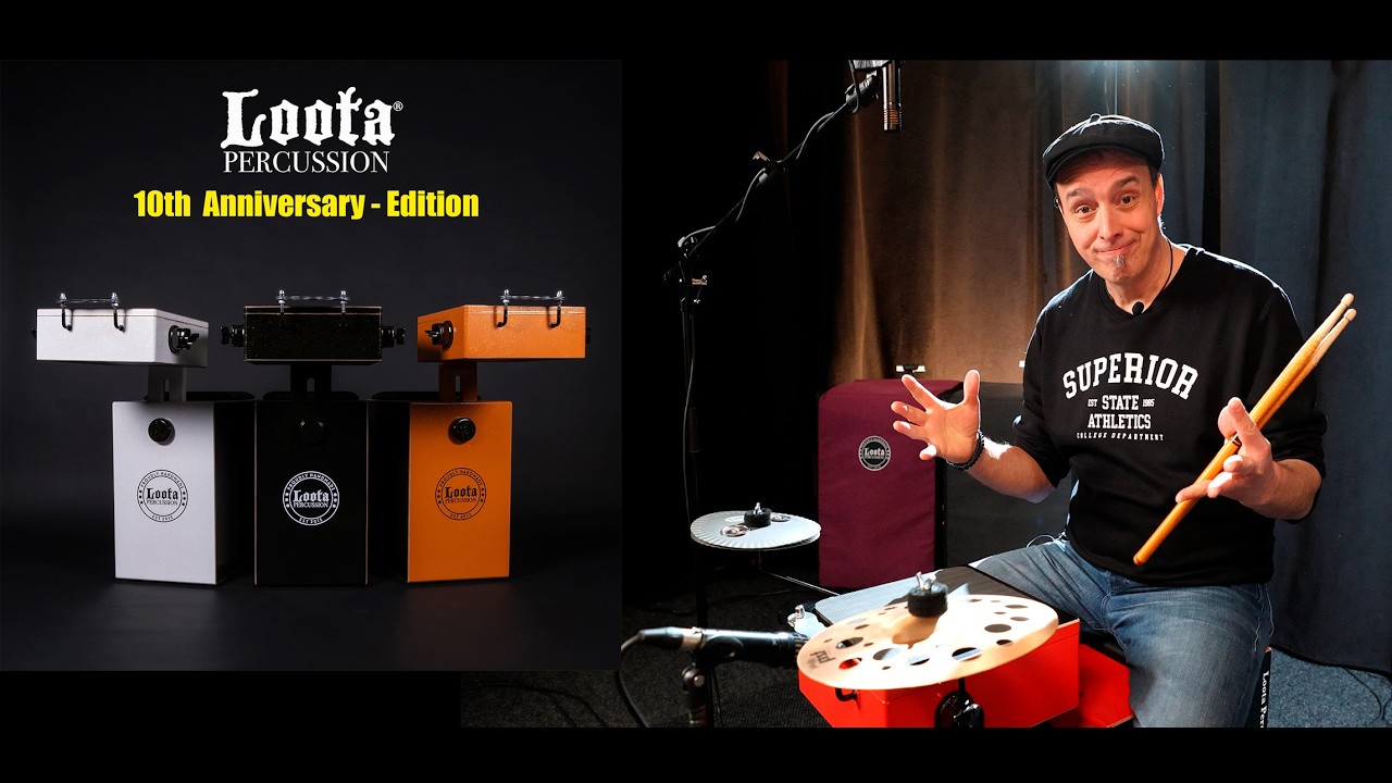 Loota Rind The Loota Percussion 10th Anniversary model - (An introduction) - YouTube