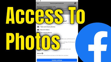 How To Allow Facebook Access To Photos [Guide]