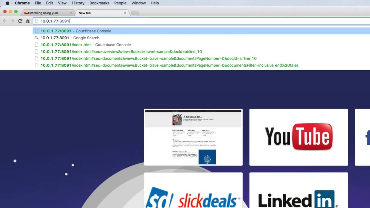 Getting Started with Couchbase Server on RHEL or CentOS - YouTube