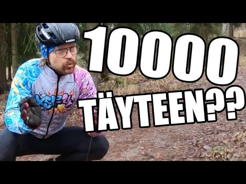 10000 km pyöräilyä vuodessa
