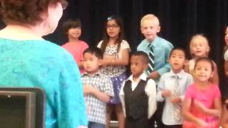 Jackson's kindergarten program 2013