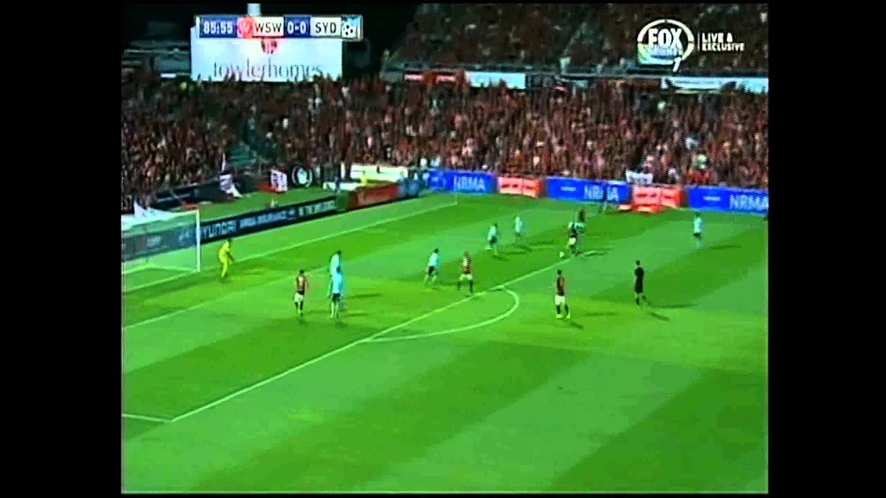 Brendon Santalab Goal Western Sydney Wanderers Vs Sydney Fc THE DERBY