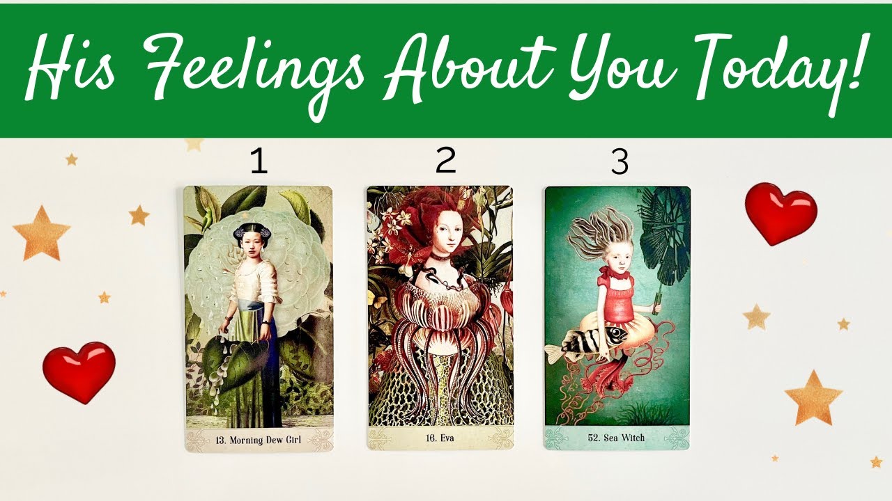 😍HOW ARE THEY FEELING ABOUT YOU TODAY? 🌹 PICK A CARD LOVE TAROT READING 🔥 TWIN FLAMES 👫 SOULMATES 💞