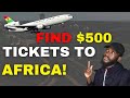 How to book cheap flights to Africa
