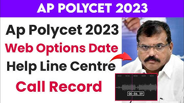 AP POLYCET WEB OPTIONS 2023 | AP POLYCET WEB OPTIONS 2023 DATE