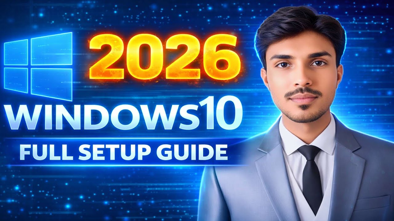 ২০২৬ সালে উইন্ডোজ 10 সেটআপ করুন সম্পূর্ণ নিজে নিজে — দোকানে যাওয়ার দরকার নেই! |Bangla Guide