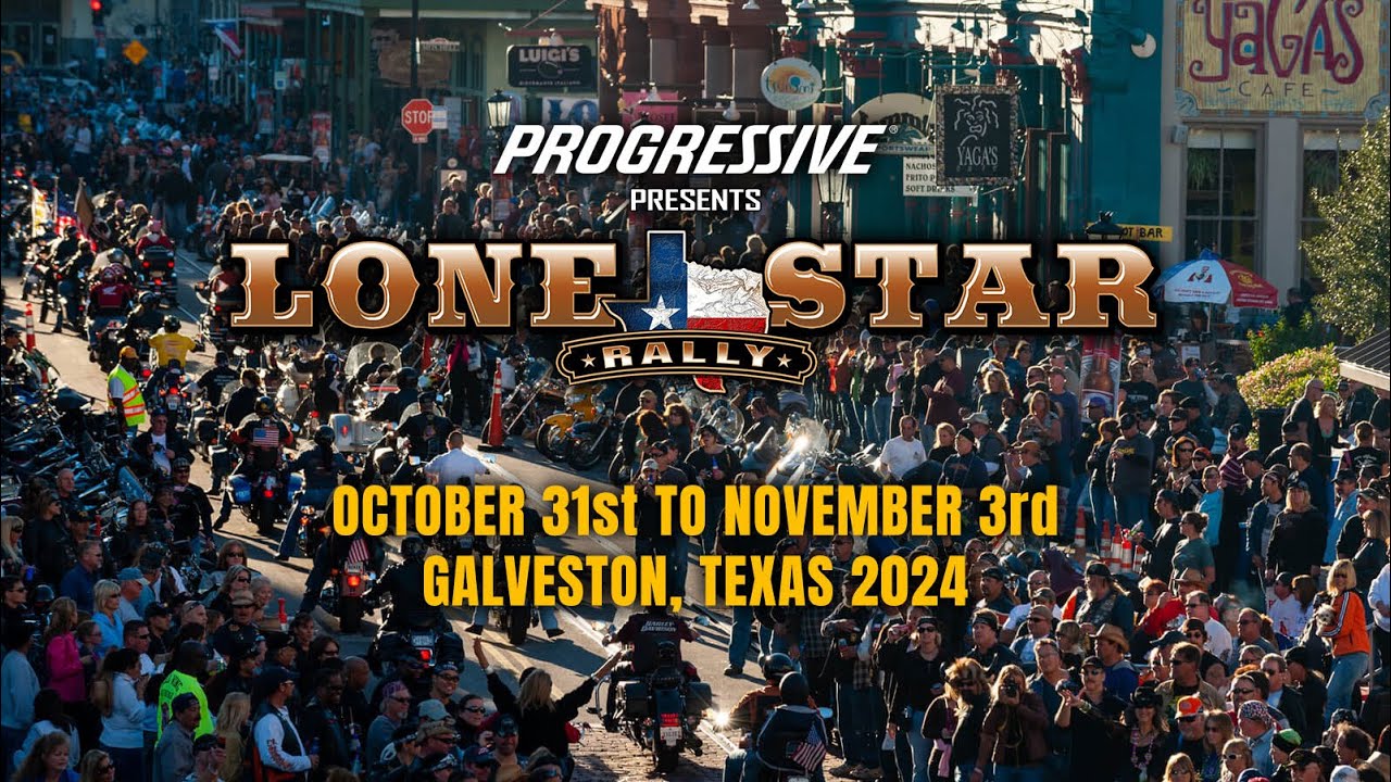 2024 Lone Star Rally in Galveston Texas - YouTube