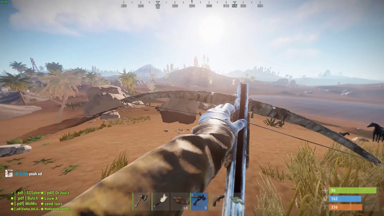 Rust Crossbow Tryhard kill! - YouTube