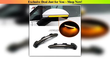 Must Buy LED Dynamic Sequential Side Mirror Blinker Indicator For VW Volkswagen Golf 8 MK8 GTI R GT