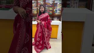Rami linen batik, Perfect blend of comfort and class, #saree #onlineshopping #fashion #beauty #LIVA