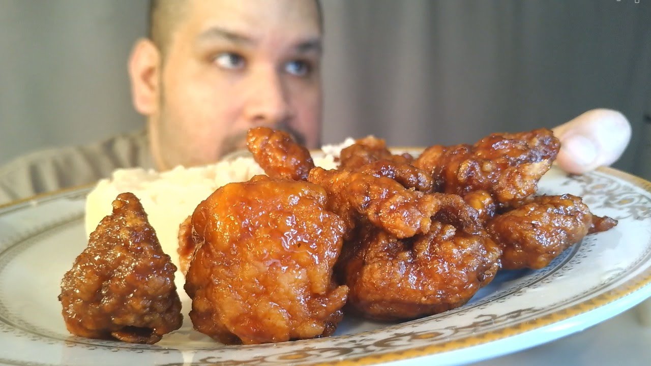Asmr Marketside Boneless Barbeque Wings & Mashed Potatoes
