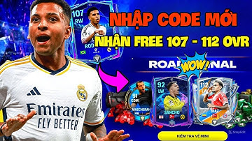 FC MOBILE VN :NHẬP CODE MỚI NHẬN FREE 109 - 112 OVR VÀ GEM MIỄN PHÍ SỰ KIỆN BLACK FIREDAY