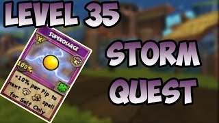 Wizard101: - Level 35 Storm Spell Quest -