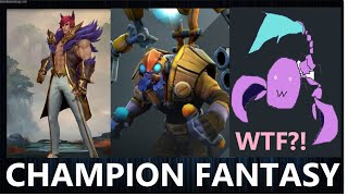 Champion Fantasy: How League and Dota approach their character designs, and the Skarner VGU problem.