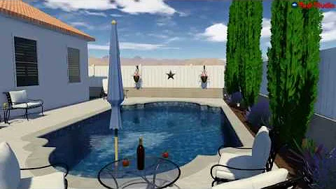 Ron & Connie Marquez (T.Lawson) Swimming Pool Conc...