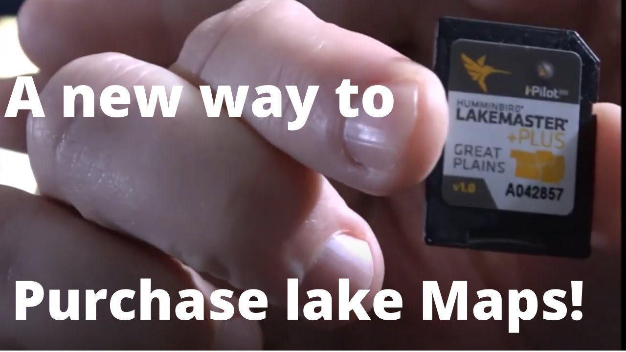 Purchase lake maps with the Humminbird App 