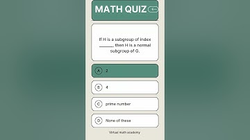 Maths quizzes #generalknowledge #mcqsseries #puzzle #quiz #braingames #learnmath #grouptheory