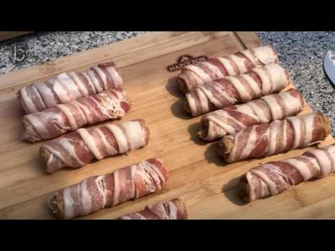 Video: Hvordan Lage Baconinnpakket Fiskruller