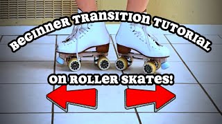 Beginner Skater Transition Tutorial on Roller Skates! #rollerskating #beginnerskater #skatetutorial