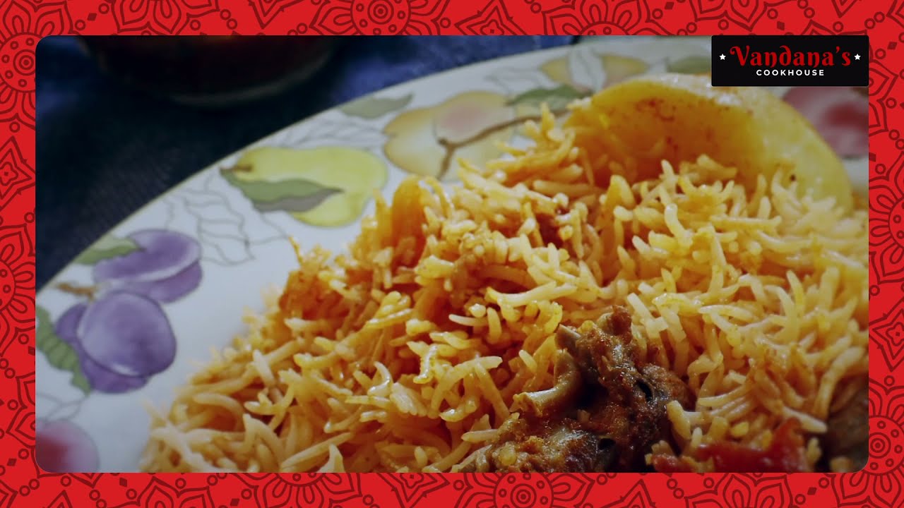 Vandana's Cookhouse | Cutchi Memon Biryani |  How its Made | Healthy Biryani.