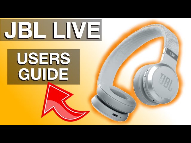 JBL Live 460NC - Casque Bluetooth avec réduction de bruit et commande pour  appels