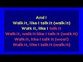 Migos  - Walk It Talk It (karaoke)