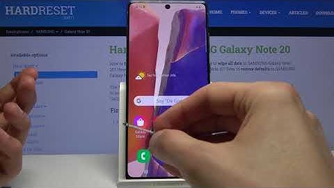 How to Insert Nano SIM to SAMSUNG Galaxy Note 20